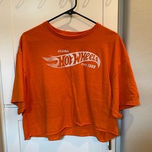Hot wheels cropped shirt!